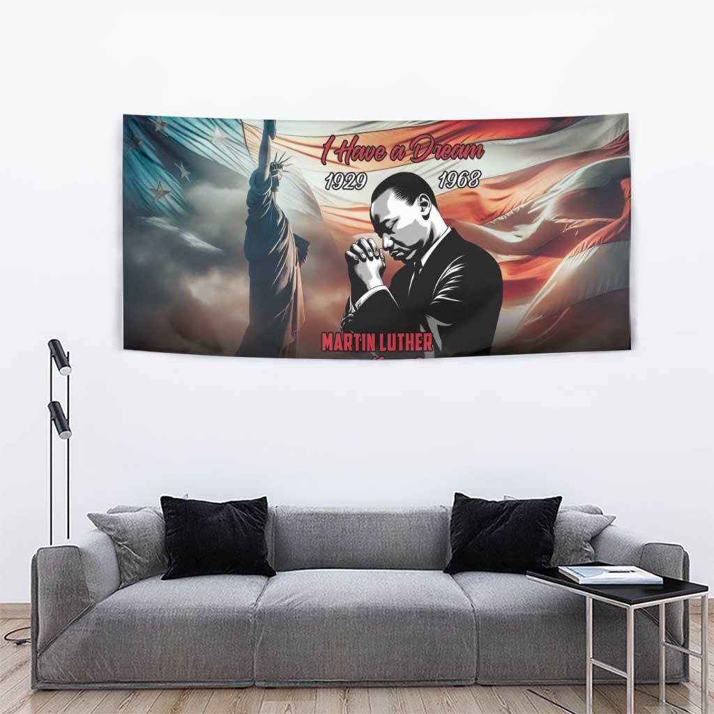 I Have a Dream MLK Day Tapestry The Time Is Always Right To Do What Is Right - Wonder Print Shop