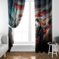 I Have a Dream MLK Day Window Curtain The Time Is Always Right To Do What Is Right - Wonder Print Shop