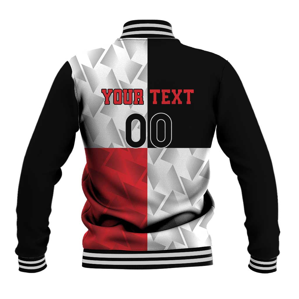 Custom Malta Rugby Baseball Jacket L-imtaten Go Champions - Wonder Print Shop
