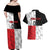 Custom Malta Rugby Couples Matching Off Shoulder Maxi Dress and Hawaiian Shirt L-imtaten Go Champions - Wonder Print Shop