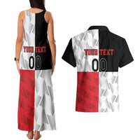 Custom Malta Rugby Couples Matching Tank Maxi Dress and Hawaiian Shirt L-imtaten Go Champions - Wonder Print Shop