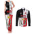 Custom Malta Rugby Couples Matching Tank Maxi Dress and Long Sleeve Button Shirt L-imtaten Go Champions - Wonder Print Shop