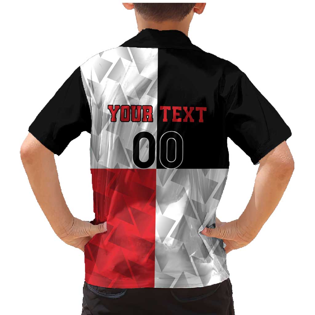 Custom Malta Rugby Family Matching Mermaid Dress and Hawaiian Shirt L-imtaten Go Champions - Wonder Print Shop