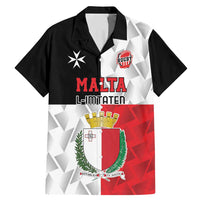 Custom Malta Rugby Family Matching Mermaid Dress and Hawaiian Shirt L-imtaten Go Champions - Wonder Print Shop