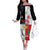 Custom Malta Rugby Family Matching Off The Shoulder Long Sleeve Dress and Hawaiian Shirt L-imtaten Go Champions - Wonder Print Shop