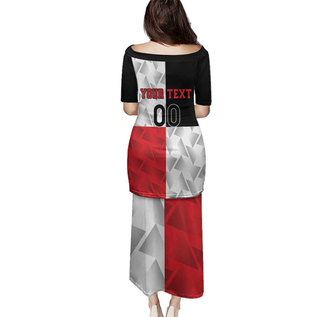 Custom Malta Rugby Family Matching Puletasi and Hawaiian Shirt L-imtaten Go Champions - Wonder Print Shop