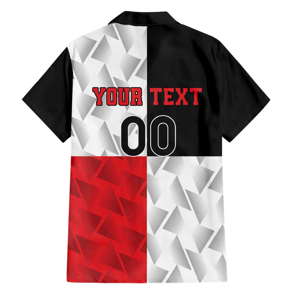 Custom Malta Rugby Family Matching Short Sleeve Bodycon Dress and Hawaiian Shirt L-imtaten Go Champions - Wonder Print Shop