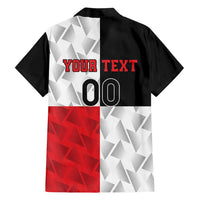 Custom Malta Rugby Family Matching Short Sleeve Bodycon Dress and Hawaiian Shirt L-imtaten Go Champions - Wonder Print Shop