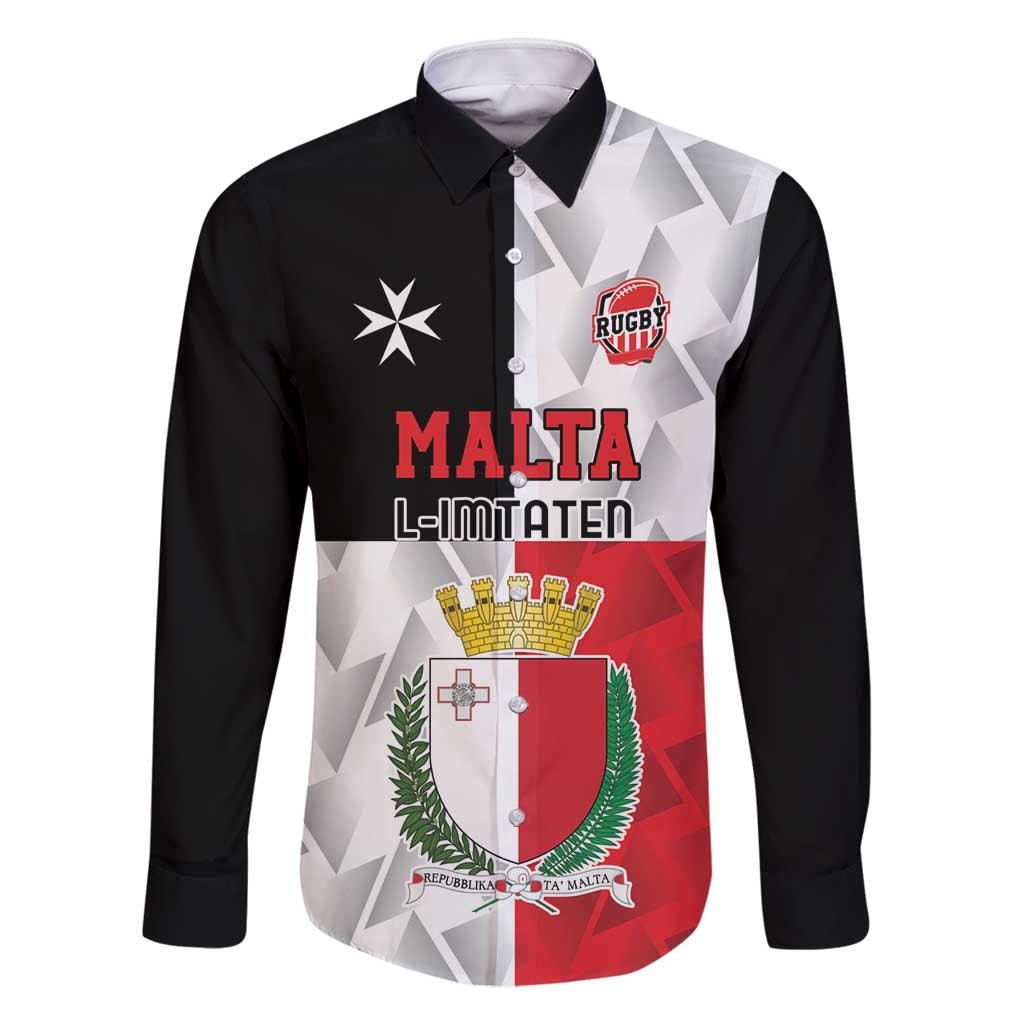 Custom Malta Rugby Family Matching Tank Maxi Dress and Hawaiian Shirt L-imtaten Go Champions - Wonder Print Shop