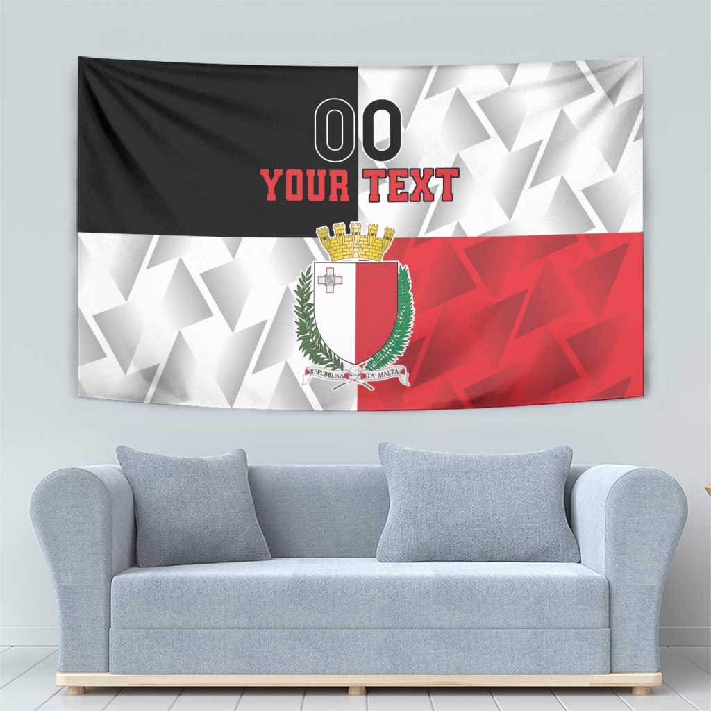 Custom Malta Rugby Tapestry L-imtaten Go Champions - Wonder Print Shop
