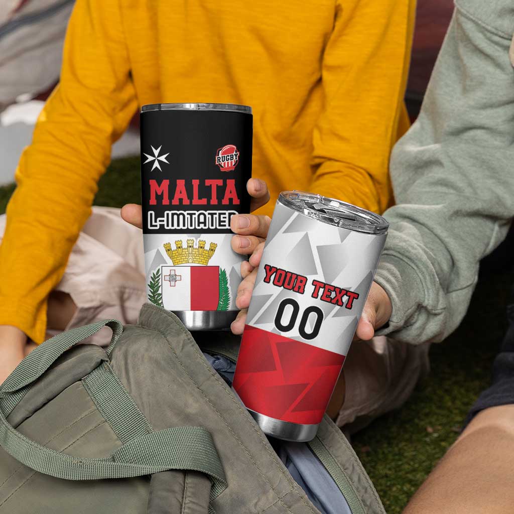Custom Malta Rugby Tumbler Cup L-imtaten Go Champions - Wonder Print Shop