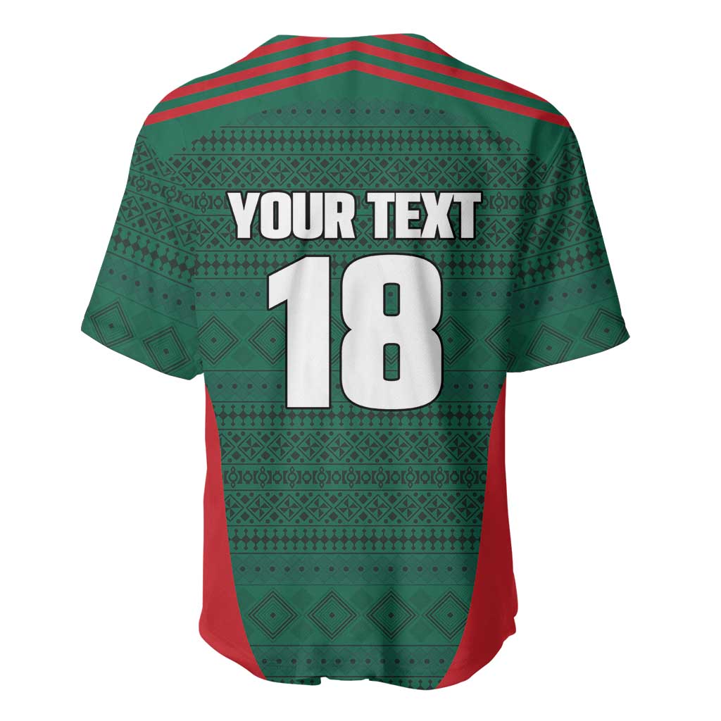 Custom Mexico Football Baseball Jersey Aztec Eagle Spirit - Wonder Print Shop