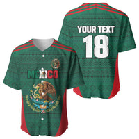 Custom Mexico Football Baseball Jersey Aztec Eagle Spirit - Wonder Print Shop