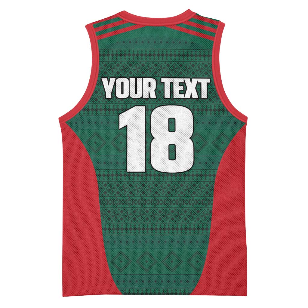 Custom Mexico Football Basketball Jersey Aztec Eagle Spirit - Wonder Print Shop