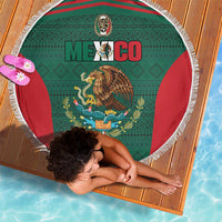 Mexico Football Beach Blanket Aztec Eagle Spirit - Wonder Print Shop