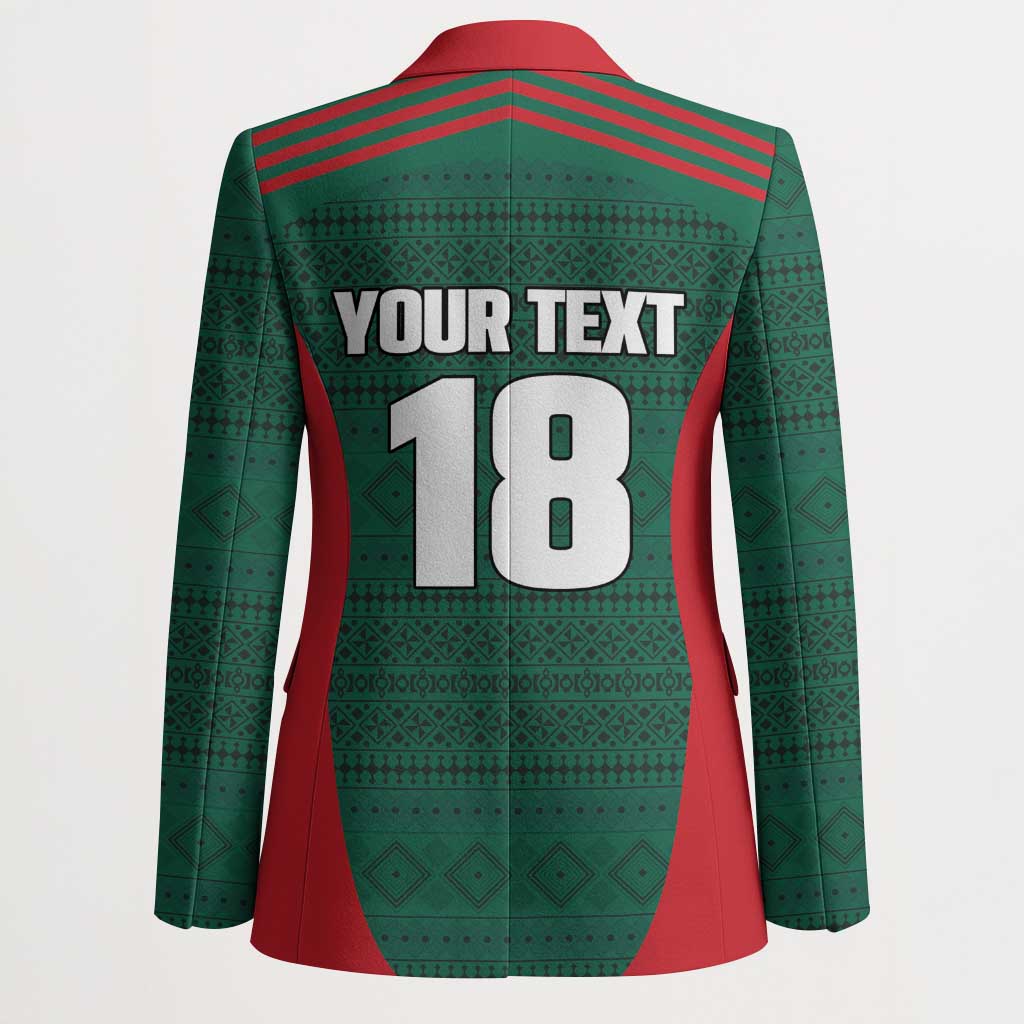 Custom Mexico Football Blazer Aztec Eagle Spirit - Wonder Print Shop