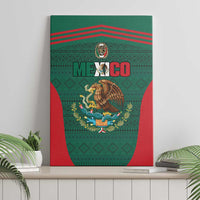 Mexico Football Canvas Wall Art Aztec Eagle Spirit - Wonder Print Shop