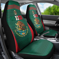 Mexico Football Car Seat Cover Aztec Eagle Spirit - Wonder Print Shop