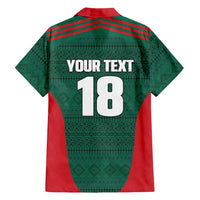 Custom Mexico Football Family Matching Puletasi and Hawaiian Shirt Aztec Eagle Spirit - Wonder Print Shop