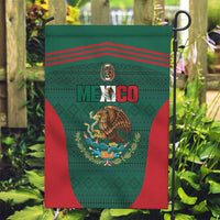 Mexico Football Garden Flag Aztec Eagle Spirit - Wonder Print Shop
