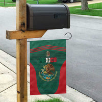 Mexico Football Garden Flag Aztec Eagle Spirit - Wonder Print Shop