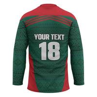 Custom Mexico Football Hockey Jersey Aztec Eagle Spirit - Wonder Print Shop