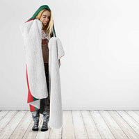 Mexico Football Hooded Blanket Aztec Eagle Spirit - Wonder Print Shop