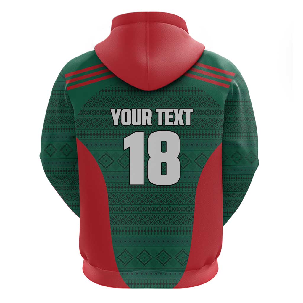 Custom Mexico Football Hoodie Aztec Eagle Spirit - Wonder Print Shop