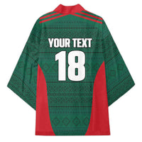 Custom Mexico Football Kimono Aztec Eagle Spirit - Wonder Print Shop