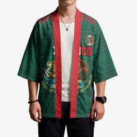 Custom Mexico Football Kimono Aztec Eagle Spirit - Wonder Print Shop