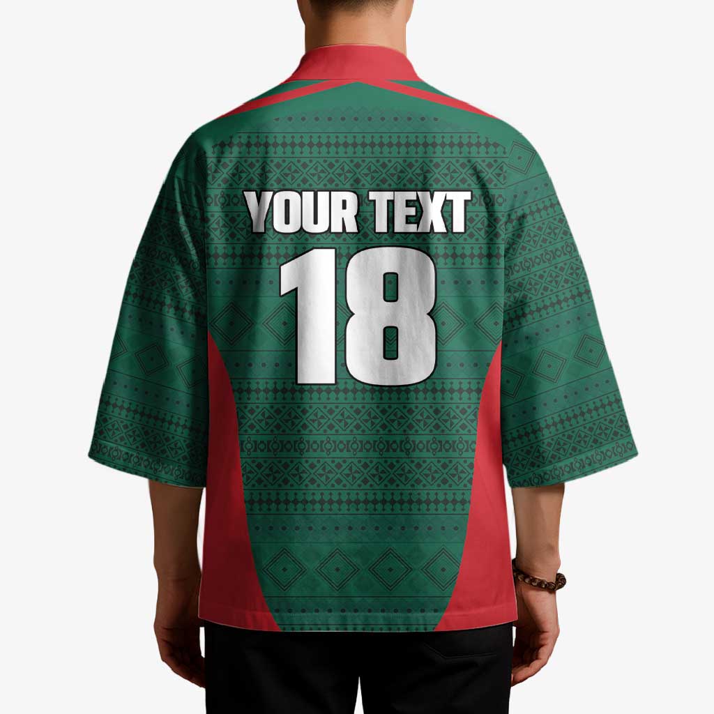 Custom Mexico Football Kimono Aztec Eagle Spirit - Wonder Print Shop