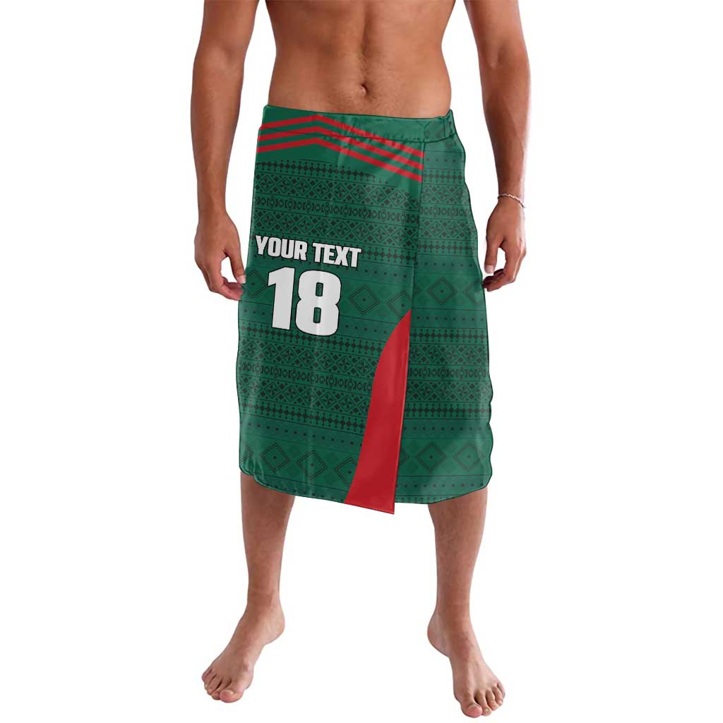 Custom Mexico Football Lavalava Aztec Eagle Spirit - Wonder Print Shop
