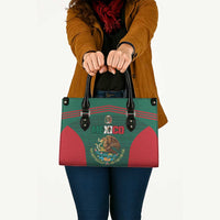 Mexico Football Leather Bag Aztec Eagle Spirit - Wonder Print Shop