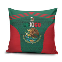 Mexico Football Pillow Cover Aztec Eagle Spirit - Wonder Print Shop