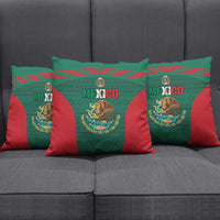 Mexico Football Pillow Cover Aztec Eagle Spirit - Wonder Print Shop