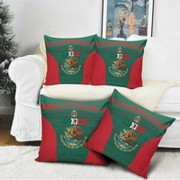 Mexico Football Pillow Cover Aztec Eagle Spirit - Wonder Print Shop