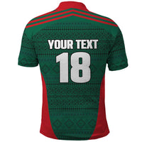 Custom Mexico Football Polo Shirt Aztec Eagle Spirit - Wonder Print Shop