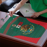 Mexico Football Puzzle Aztec Eagle Spirit - Wonder Print Shop