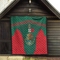 Mexico Football Quilt Aztec Eagle Spirit - Wonder Print Shop