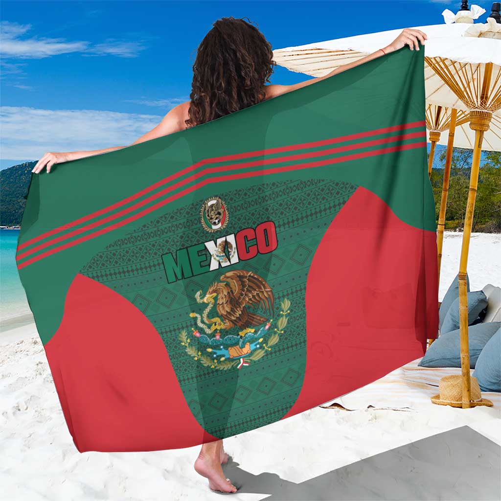 Mexico Football Sarong Aztec Eagle Spirit - Wonder Print Shop