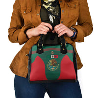 Mexico Football Shoulder Handbag Aztec Eagle Spirit - Wonder Print Shop