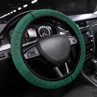 Mexico Football Steering Wheel Cover Aztec Eagle Spirit - Wonder Print Shop
