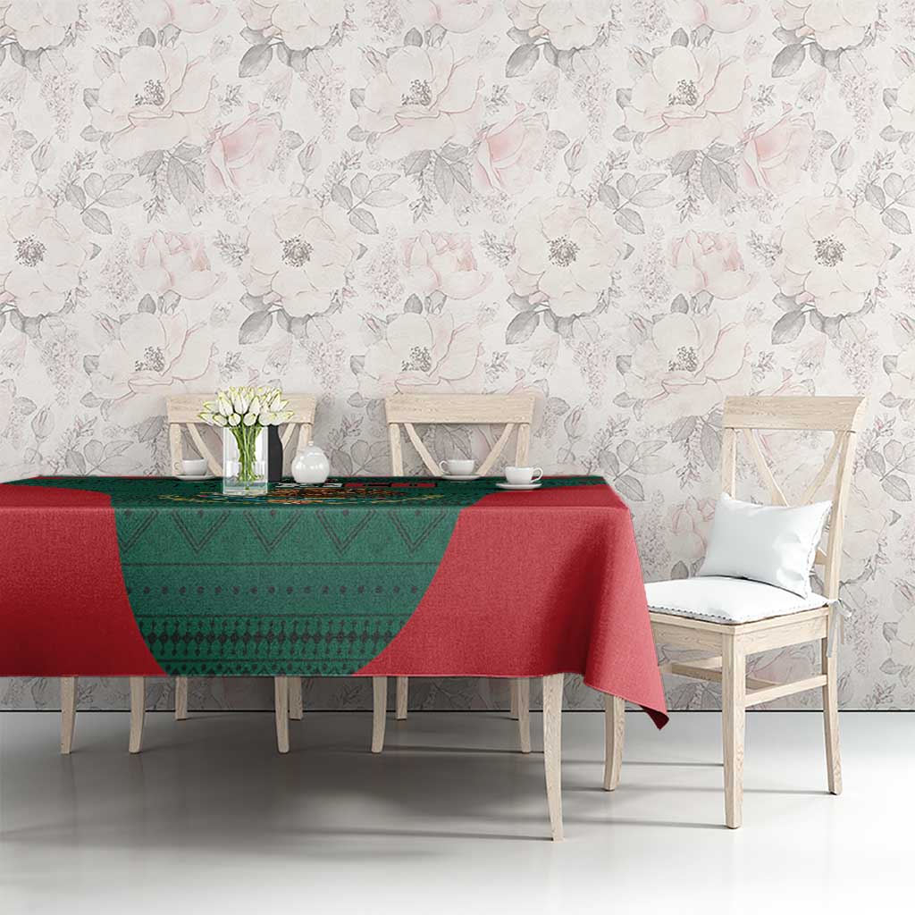 Mexico Football Tablecloth Aztec Eagle Spirit - Wonder Print Shop