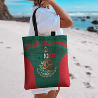 Mexico Football Tote Bag Aztec Eagle Spirit - Wonder Print Shop