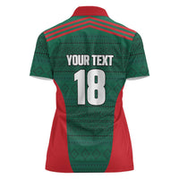 Custom Mexico Football Women Polo Shirt Aztec Eagle Spirit - Wonder Print Shop