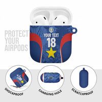 Custom Paraguay Football AirPods Case La Albirroja Pride - Wonder Print Shop