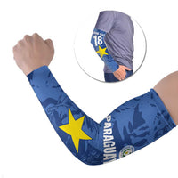 Custom Paraguay Football Arm Sleeves La Albirroja Pride - Wonder Print Shop