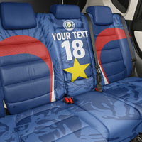 Custom Paraguay Football Back Car Seat Cover La Albirroja Pride - Wonder Print Shop