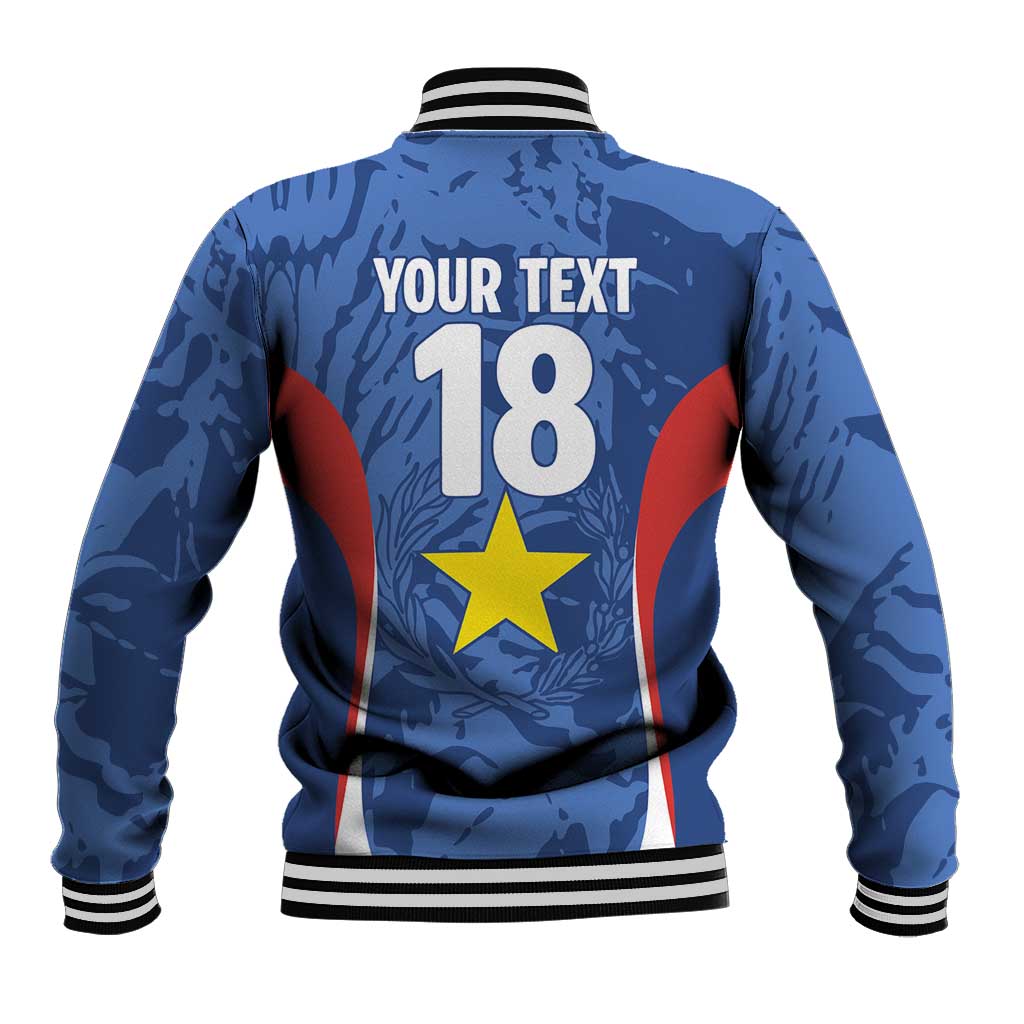 Custom Paraguay Football Baseball Jacket La Albirroja Pride - Wonder Print Shop