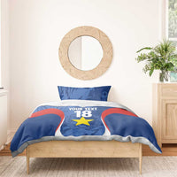 Custom Paraguay Football Bedding Set La Albirroja Pride - Wonder Print Shop